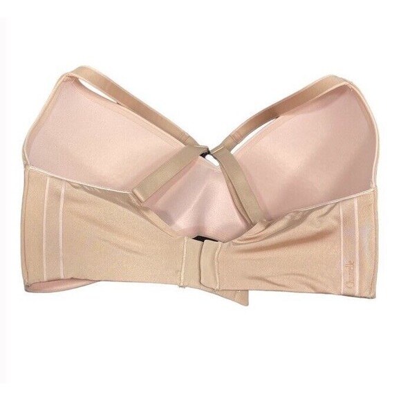 Chantelle Bra Smooth Wireless Nude Beige Lightly Padded Nice Lux Everyday 34DD - Picture 2 of 10